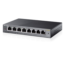 Switch 8 porturi Gigabit din care 4xPoE, 11.9Mpps, 65.2W - TP-LINK TL-SG108PE