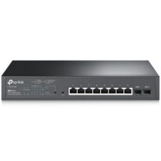 Switch PoE+ 8 porturi, 2 sloturi SFP, 150W buget PoE, management Omada SDN - TP-LINK TL-SG2210MP