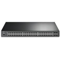 Switch PoE 48 porturi Gigabit, 4 SFP, buget PoE 384W - TP-LINK TL-SG3452P