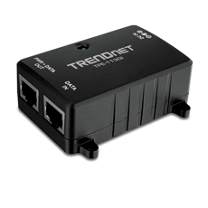 Injector PoE Gigabit, 15.4W, IEEE 802.3af, 100m - TRENDnet TPE-113GI