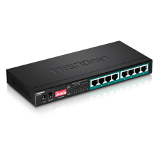 Switch 4xRJ45Gigabit 2000Mbps, PoE+ 200m la 10Mbps, 65W - TRENDnet TPE-LG80