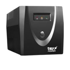 UPS 1200VA/720W LED AVR repornire automată management UPS, 4 prize Schuko - TSY Power TSY-MP-1K2-LED