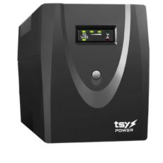 UPS TSY Power 2000VA/1200W LED AVR repornire automată 4x Schuko, 2x RJ45, 1x USB-B - TSY-MP-2K0-LED