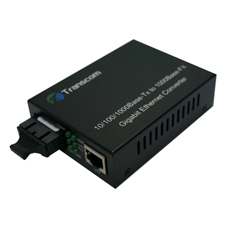 Mediaconvertor 10/100M 850nm Multimode 550m conector SC - Transcom TS-100-MD-05