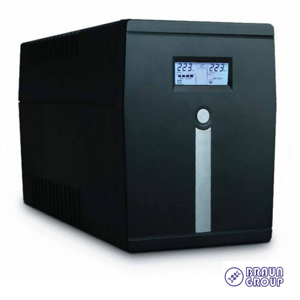 UPS 1000VA 600W - Braun Group Micro 1000LCD