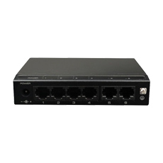 Switch 4x10/100 Mbps PoE+ si 2xUplink 10/100 Mbps, 60W - UTEPO SF6P-HM