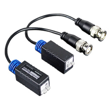 Video balun pasiv HD pentru camerele HDCVI, HDTVI, AHD, set 2 buc. - UTEPO UTP101P-HD