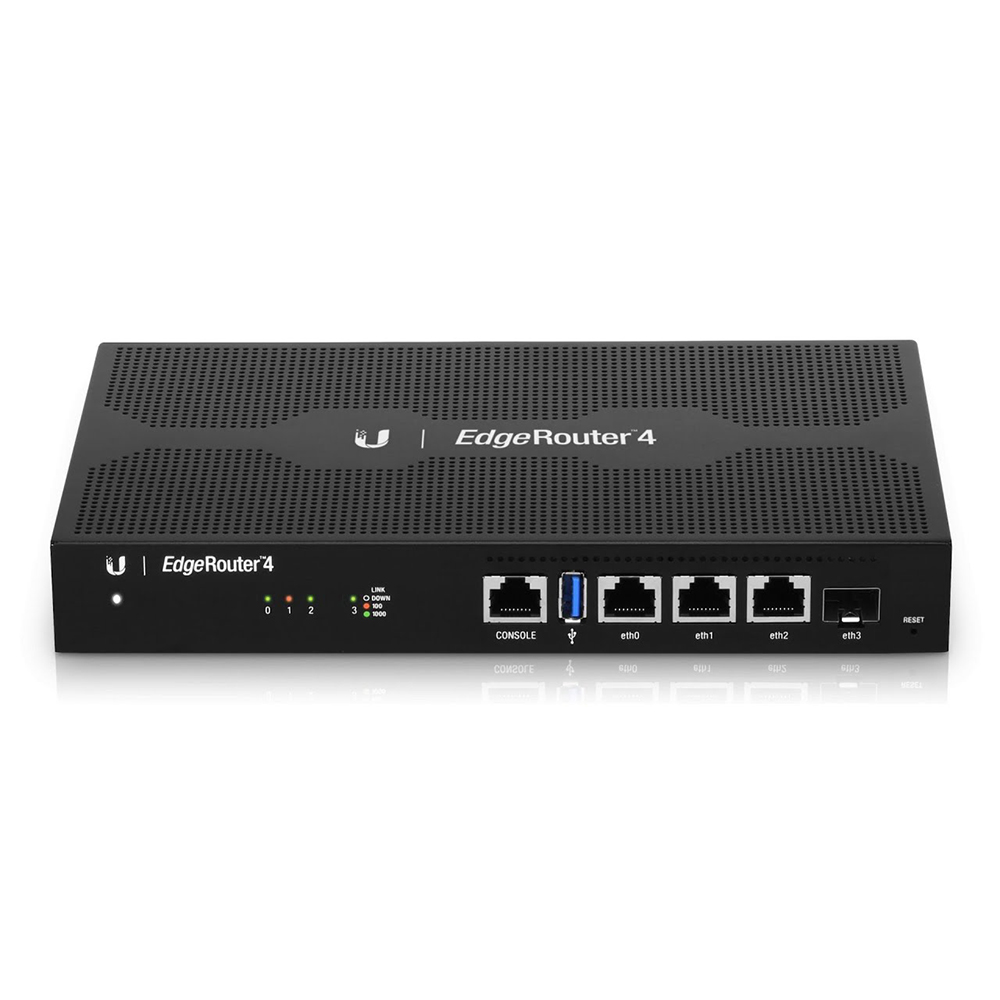 Switch EdgeRouter 3xGbit RJ45, 1x SFP, WAN, management, 4000 Mpps - Ubiquiti ER-4