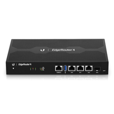 Switch EdgeRouter 3xGbit RJ45, 1x SFP, WAN, management, 4000 Mpps - Ubiquiti ER-4