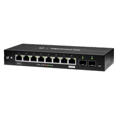 Switch 8 porturi Gigabit 2 SFP, Desktop, 20 Gbps , cu management - Ubiquiti ES-10X
