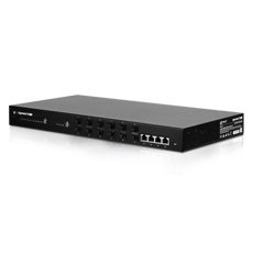 Switch 12 Porturi SFP si 10/100/1000 Mbps RJ45, cu management, rackabil - Ubiquiti ES-12F