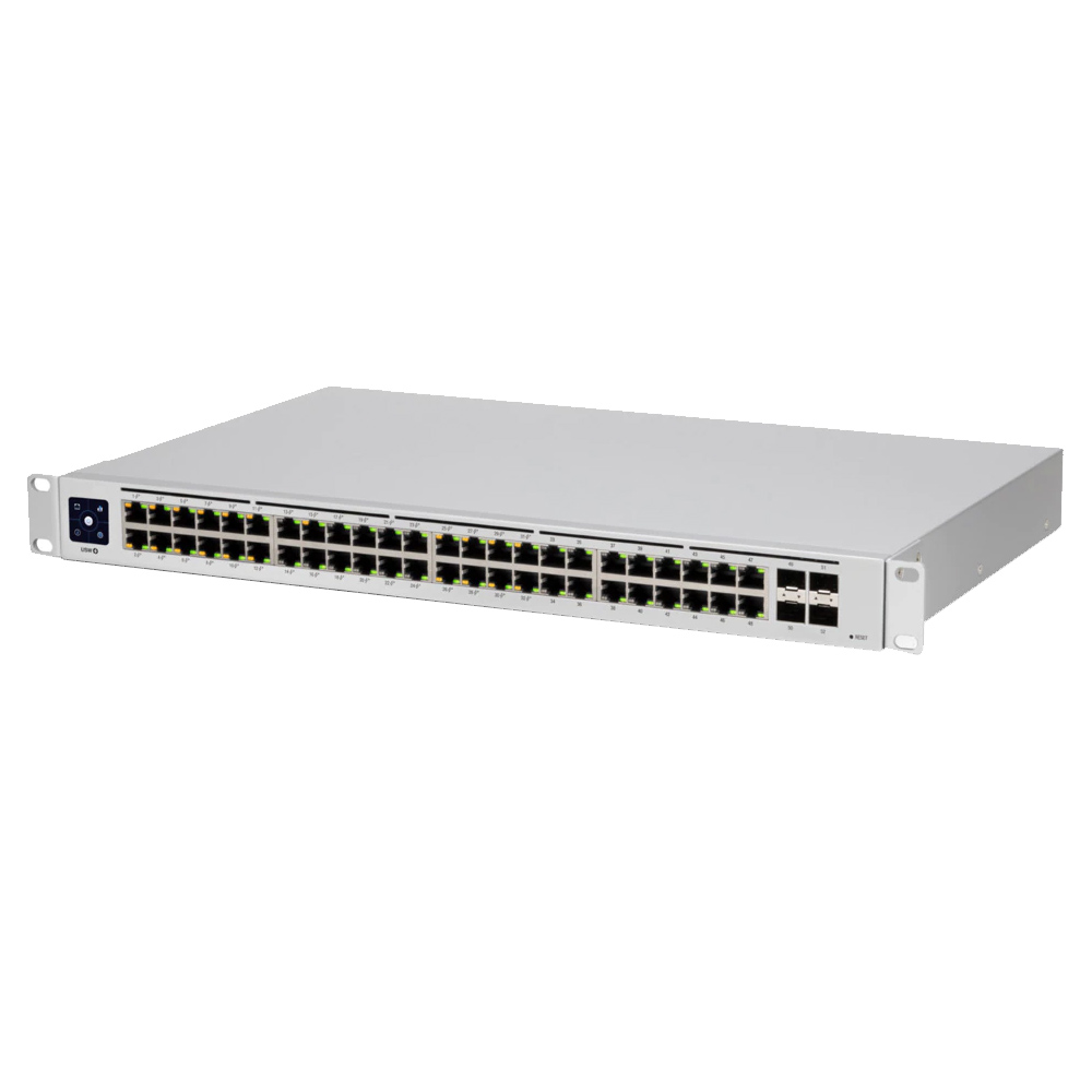 Switch 48 porturi Gigabit RJ45 si 2 Porturi SFP+ si 2 Porturi SFP Uplink - Ubiquiti US-48