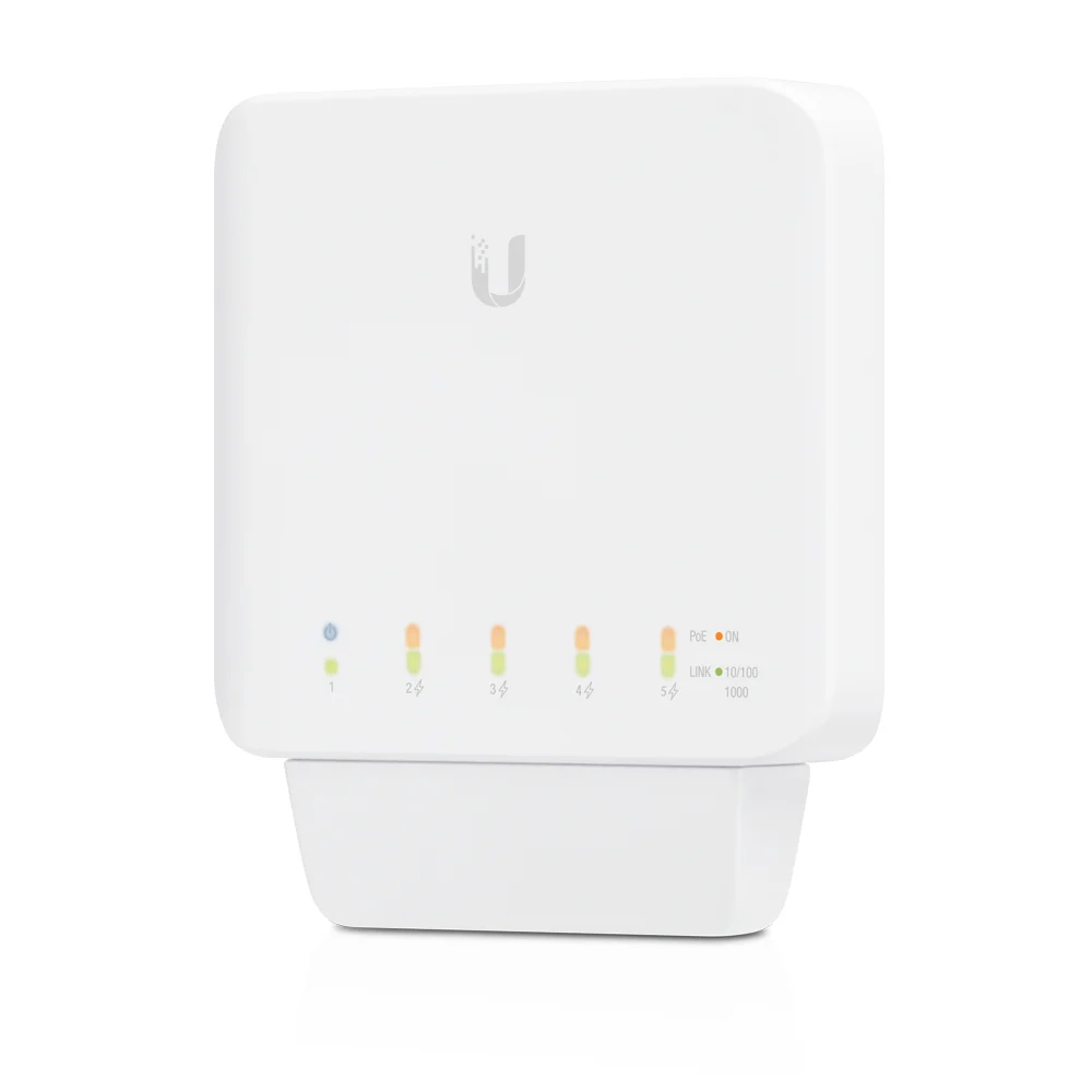 Kit 3x Switch UniFi 4x Gbit RJ45 PoE out, 1x Gbit RJ45 PoE in, 46W, Layer 2 - Ubiquiti USW-FLEX-3