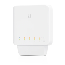 Kit 3x Switch UniFi 4x Gbit RJ45 PoE out, 1x Gbit RJ45 PoE in, 46W, Layer 2 - Ubiquiti USW-FLEX-3