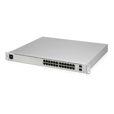 Switch 16xPoE+ GbE, 8x GbE PoE++, 2x 10G SFP+, 400W, Layer 3 - Ubiquiti USW-PRO-24-POE
