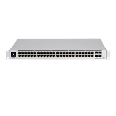 Switch 48 porturi Gigabit, Uplink 4 porturi SFP+, 176 Gbps - Ubiquiti USW-PRO-48