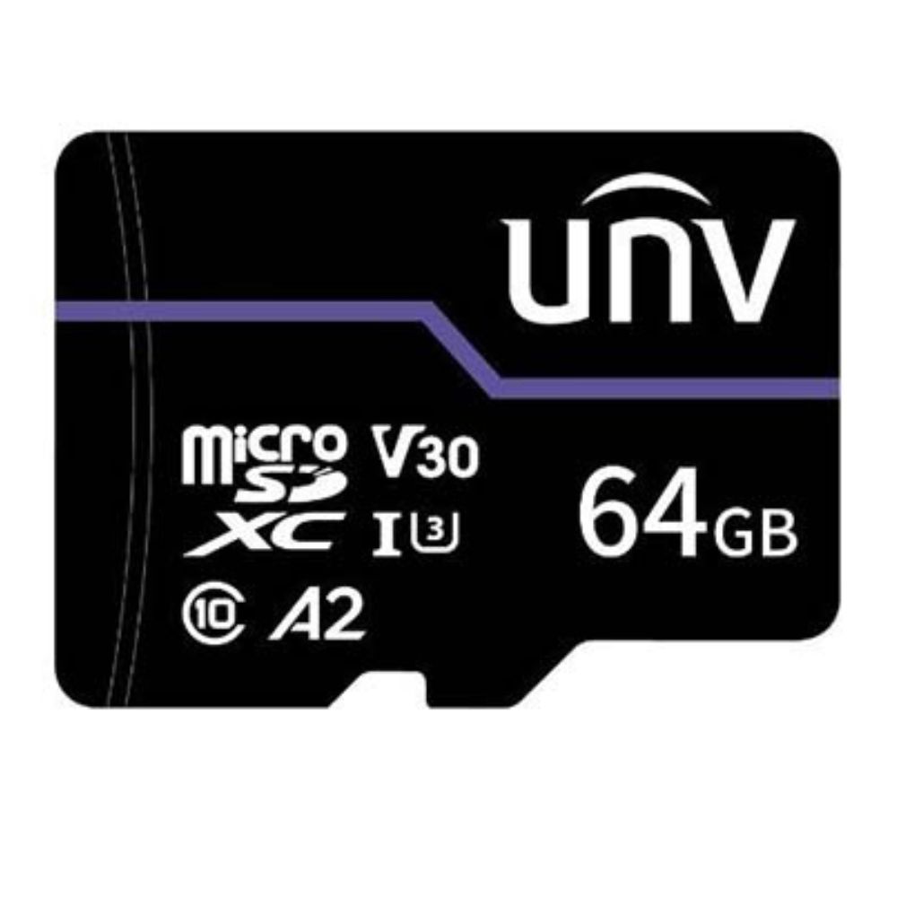 Card de memorie MicroSD TF 64GB, PURPLE CARD - Uniview TF-64G-T