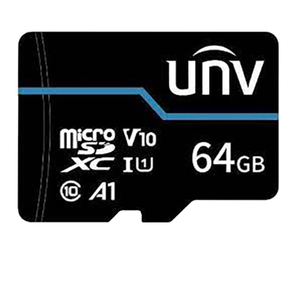 Card de memorie MicroSD TF 64GB, BLUE CARD - Uniview TF-64G-T-L