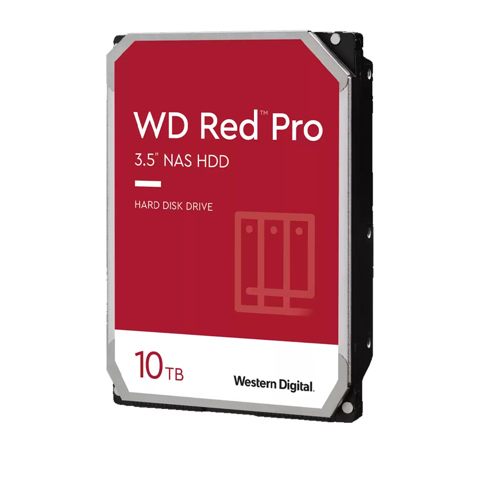 Hard Disk 10TB NAS Surveillance, SATA, 7200RPM — Western Digital WD102KFBX