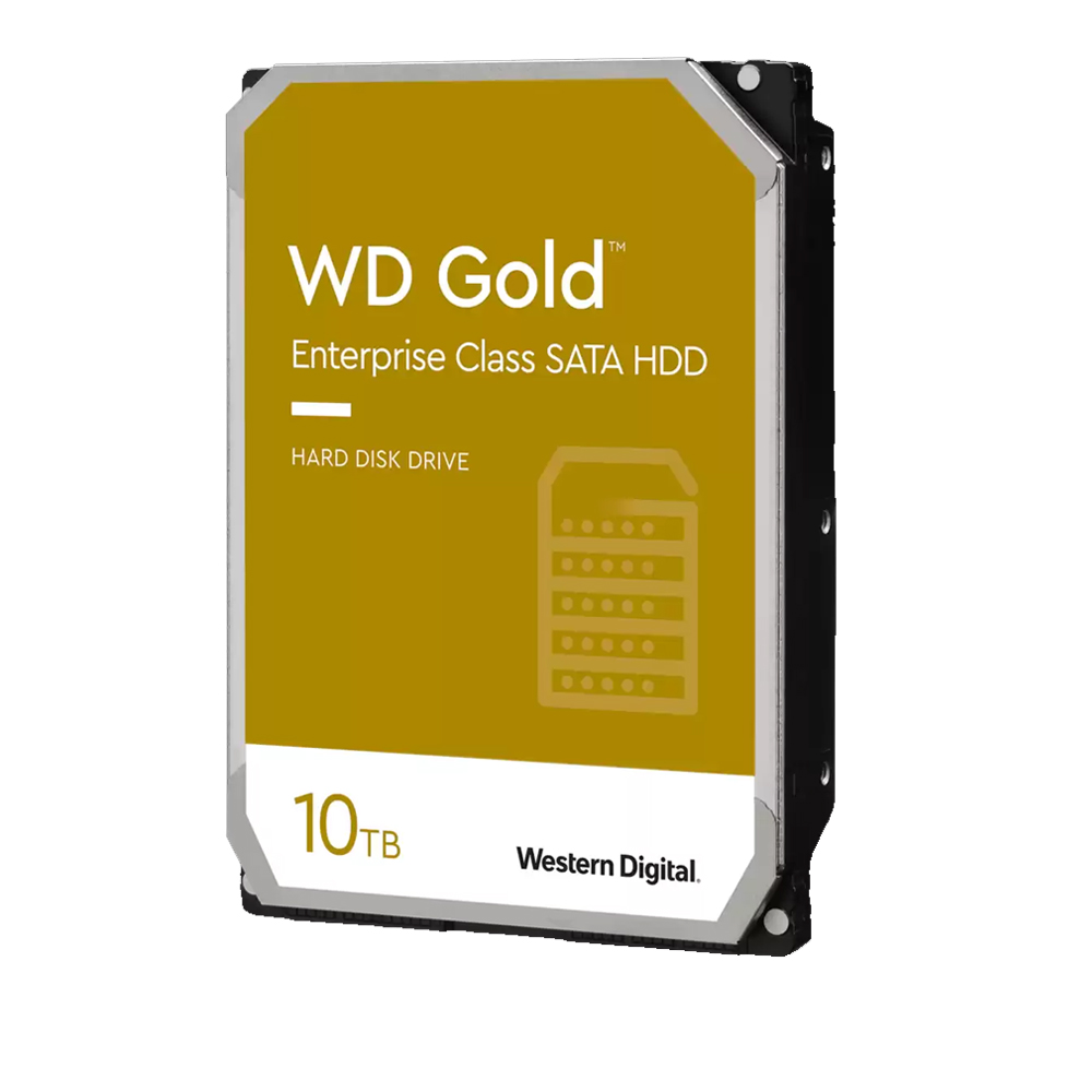 Hard Disk WD Gold 10TB SATA 7200RPM 256MB — Western Digital WD102KRYZ