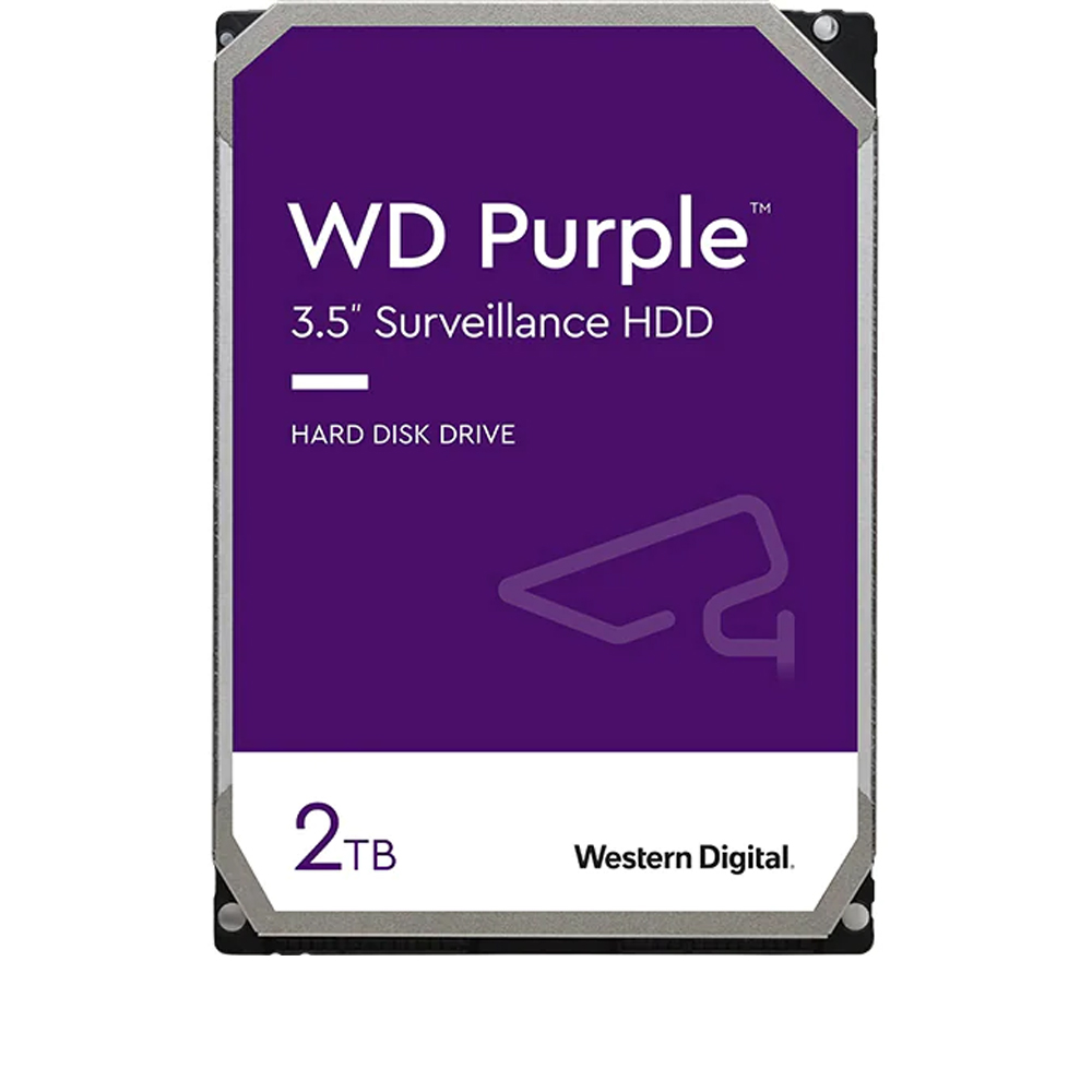 Hard disk supraveghere 2TB, Purple™ 3.5inch, SATA3, 5400rpm, 256MB - Western Digital WD22PURZ