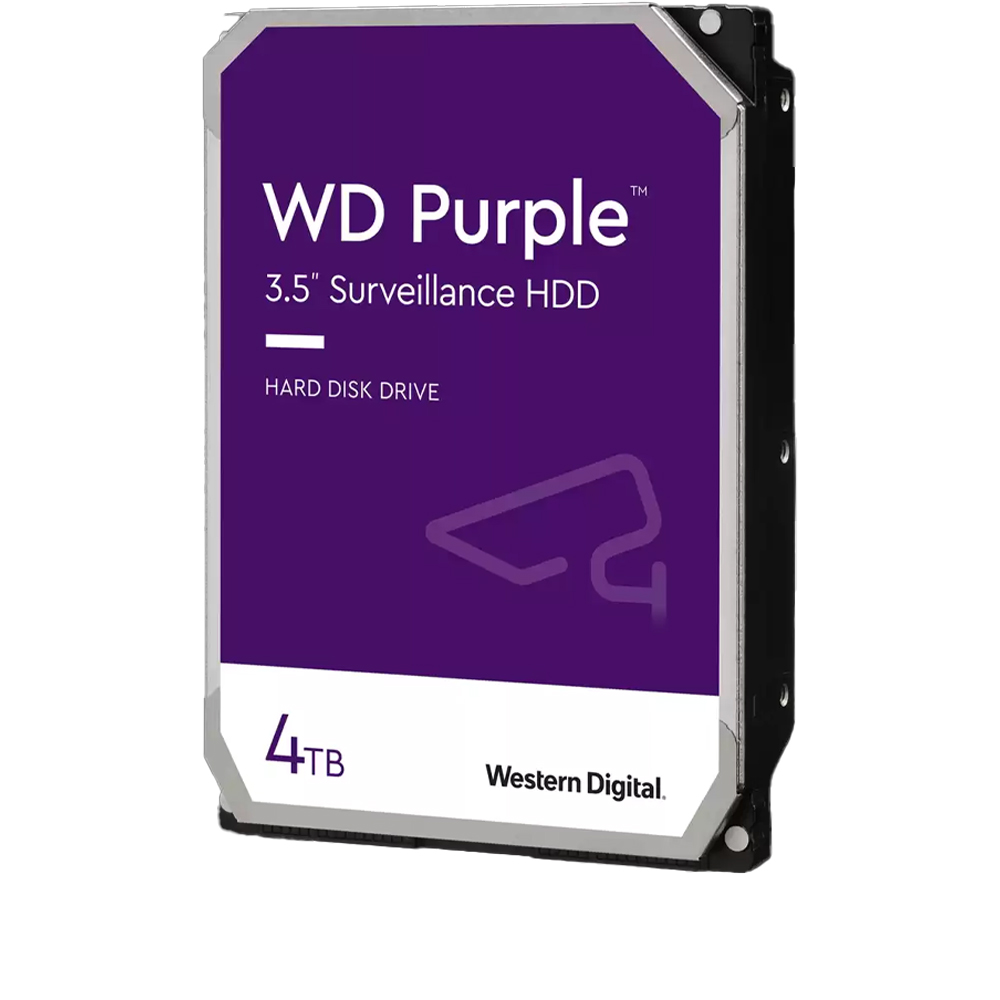 Hard disk supraveghere 4TB, Purple SATA 6 Gb/s, 5400RPM, 180MB/s, 256MB - Western Digital WD42PURU