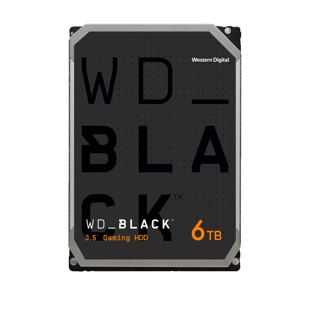 Hard Disk 6TB WD Black 7200RPM, 229MB/s, SATA 3 — Western Digital WD6004FZWX