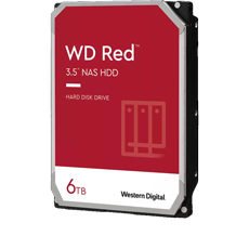 HDD NAS 6TB SATA 5400RPM 256MB — Western Digital WD60EFAX