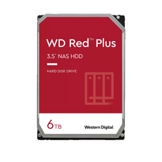Hard Disk NAS 6TB SATA 3.5" Red Plus — Western Digital WD60EFPX