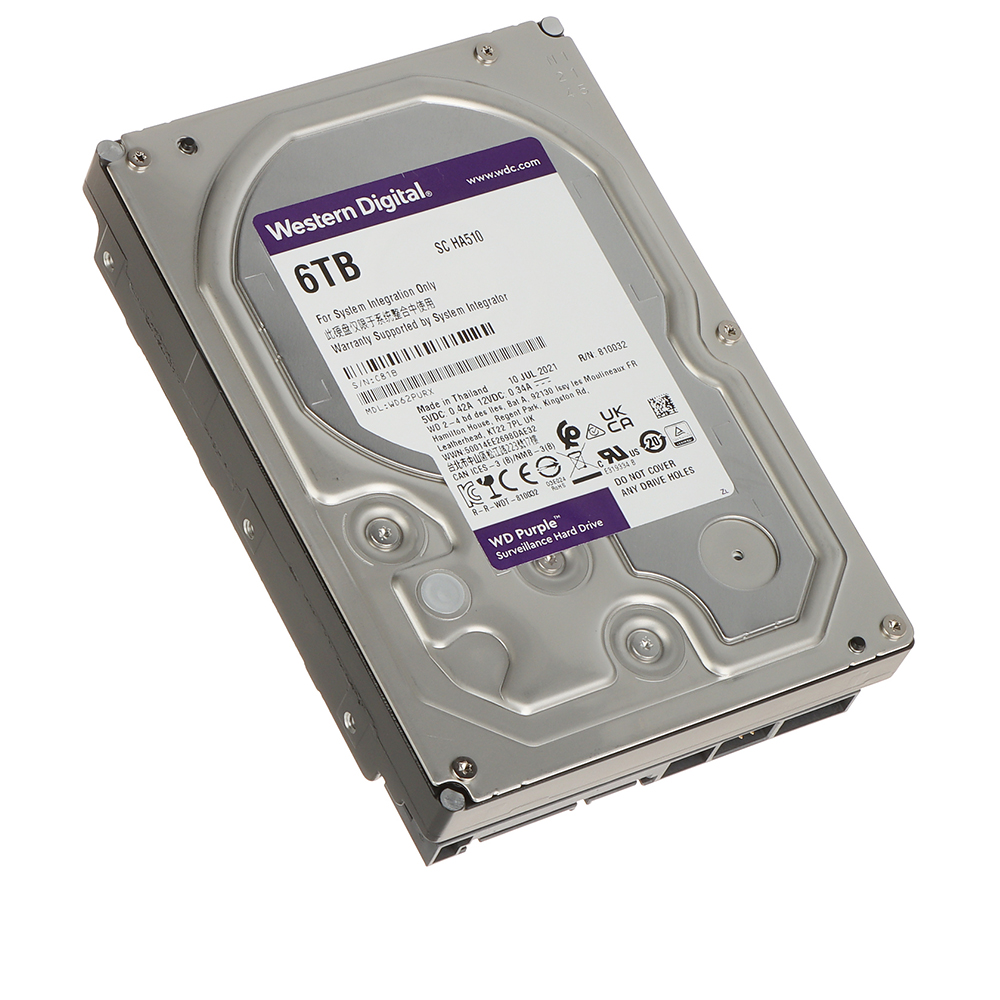 Hard Disk special de supraveghere 6TB - Western Digital WD62PURX