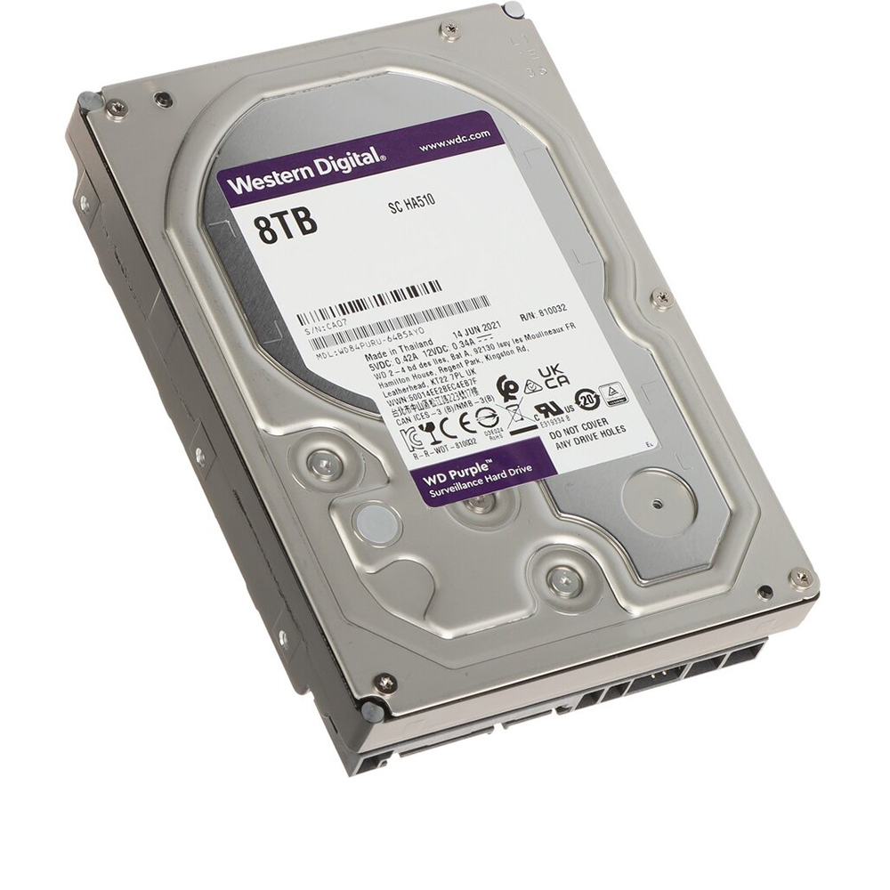 Hard Disk special de supraveghere 8TB - Western Digital WD84PURU