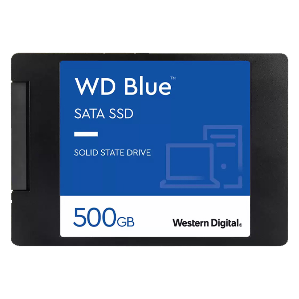 SSD 500GB SATA Blue, pentru DVR/NVR Auto - Western Digital WDS500G2B0A