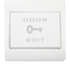 Buton de iesire incastrabil, din plastic NO/NC - Yli PBK-812