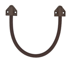 Protectie cablu aplicabila, inox acoperit cu plastic rezistent la UV, maro - Yli DLK-403D-bn