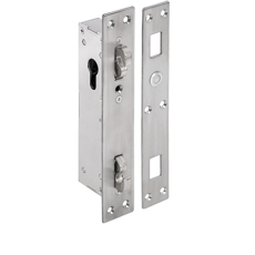 Incuietoare incastrata pentru usi glisante, cu dubla monitorizare - Yli GSS1-FL