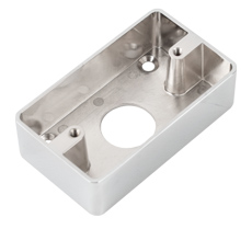 Carcasa metalica pentru montarea aplicata a butoanelor - Yli MBB-811B-M