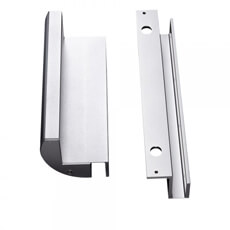 Suport “GZ” pentru montarea electromagnetilor YM-280N de 280 kgf pe usi de sticla - Yli MBK-280NGZ