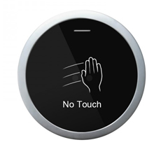 Buton iesire fara atingere, aplicabil, aliaj de zinc, led de stare, temporizare - Yli SBUTTON 100-X
