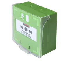 Buton iesire de urgenta cu 3 comutatoare NC-COM-NO - Yli SCP-100-gn