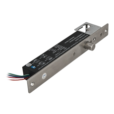 Bolt electric de inalta siguranta, actiune magnetica, cilindru cu cheie 2000 kgf - Yli YB-600B(LED)