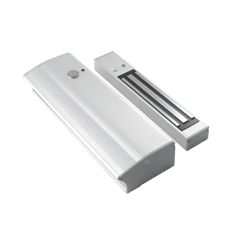 Electromagnet aplicabil 280kgf, maner pentru usi spre interior, led stare - Yli YM-280T(LED)H