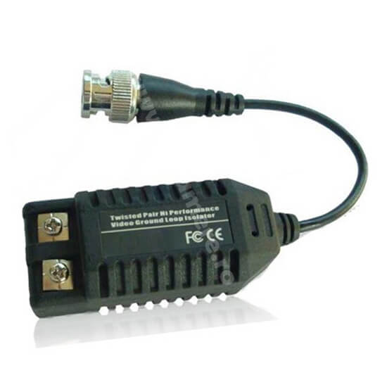Video Balun pasiv cu izolator bucla de masa - KMW Systems KM-BP/GL