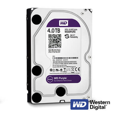 Hard Disk special de supraveghere 4TB - Western Digital Surveillance-4000GB