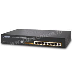 Switch POE 8 porturi - Planet FSD-808HP