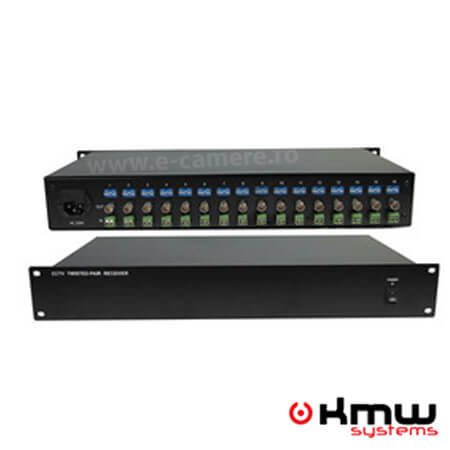 Balun activ 16 canale receptor rack - KMW BA-16