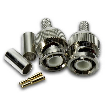 Mufa micro BNC pentru cablu microcoaxial - PSS BNC-RG174