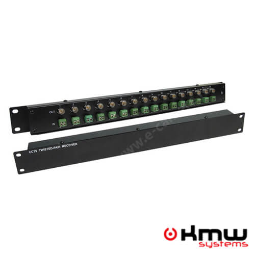 Video balun pasiv cu 16 canale - KMW BP-16