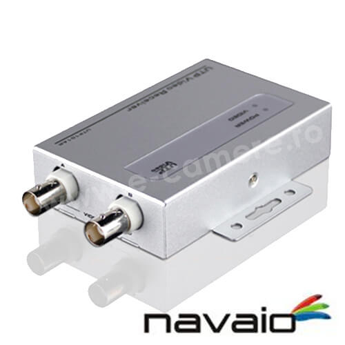 Video transceiver BNC la UTP pasiv - Navaio NAV-A1002R