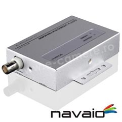Video transceiver BNC la UTP pasiv - Navaio NAV-A1002T