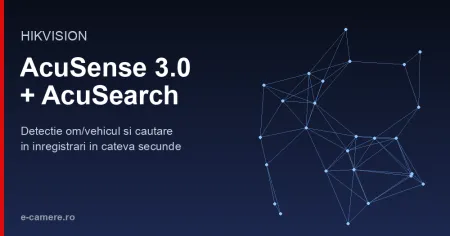 Hikvision AcuSense 3.0 si AcuSearch: gasesti omul sau masina in secunde — ghid complet 2026